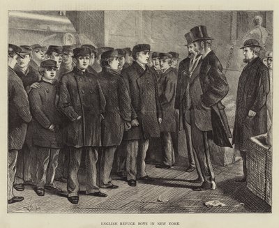 Niños refugiados ingleses en Nueva York de Francis Wilfred Lawson